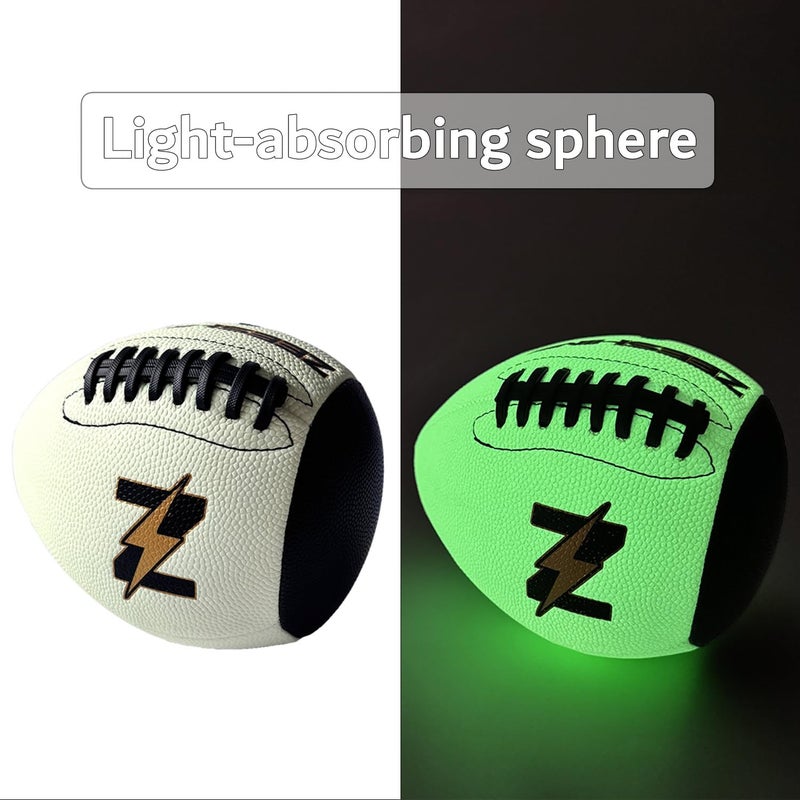 ZEESHINE Auto-Return Training Football - Glow-in-Dark Solo Practice & Night Games - Image 3